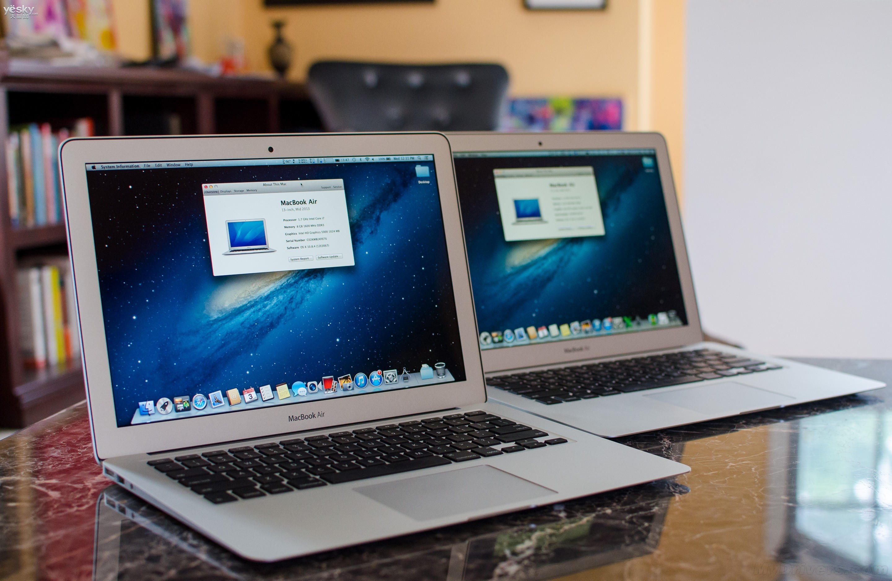Apple MacBook Air  和window笔记本连接一台显示器(图1)