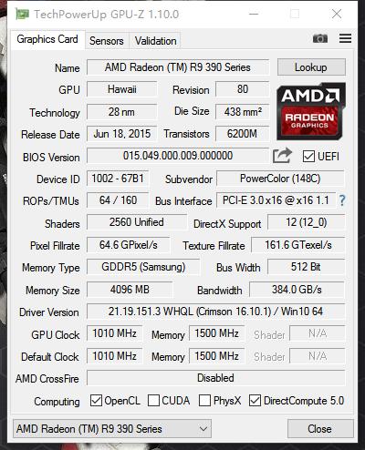 为什么蓝宝石RX4804G超白金在GPU-Z显示风扇转速为0，请大神帮忙！(图1)