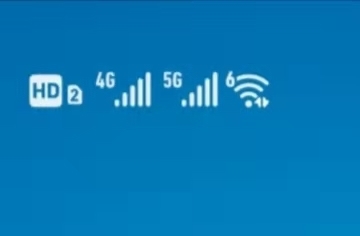 手机无线信号旁一个数字6是什么意思(图1)